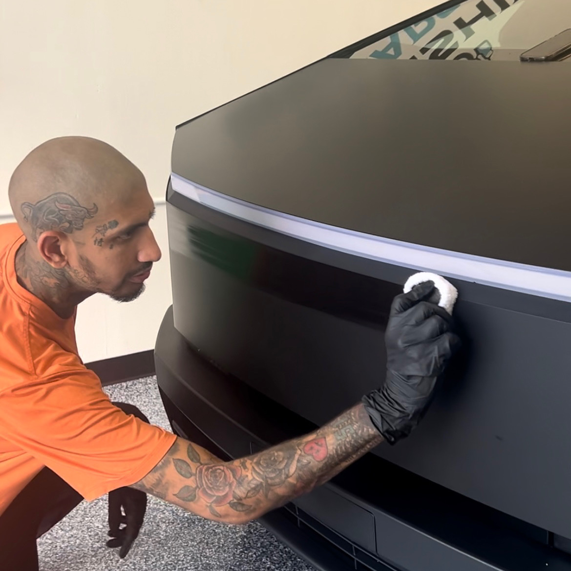 Tesla wrap Palo Alto